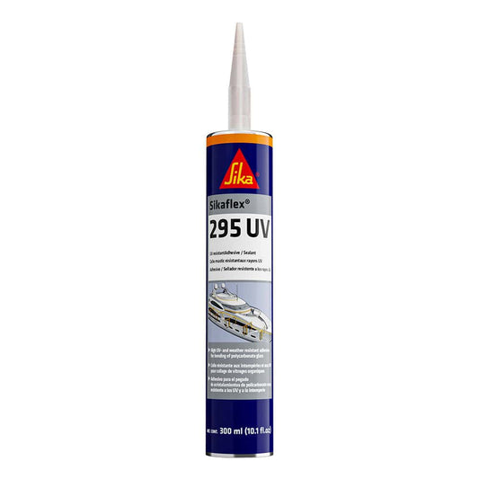 Sika Sikaflex 295 UV - White - 10oz Tube w/Nozzle [769] - Twin Screws Marine Service