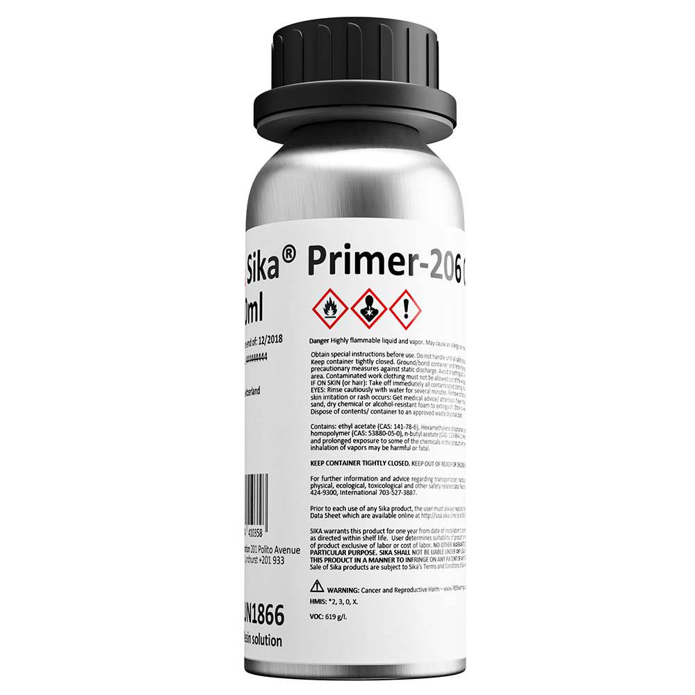 Sika Primer-206 G+P Black 250ml Bottle [91572] - Twin Screws Marine Service