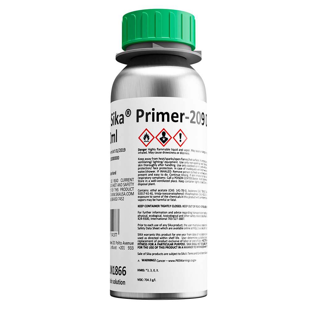 Sika Primer-209 D Black 250ml Bottle [451588] - Twin Screws Marine Service