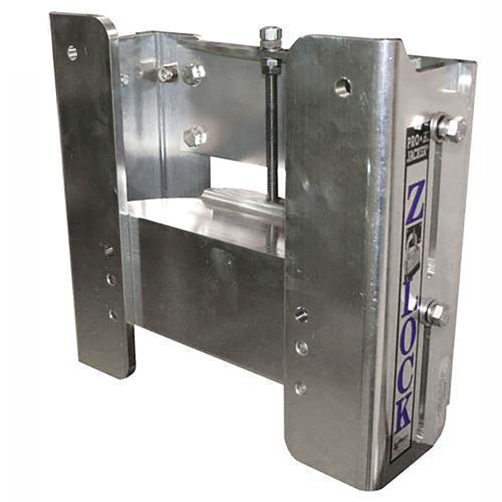 T-H Marine Z-Lock 6" Set Back Manual Single Adjust Jack Plate [JPZ-6-DP] - Twin Screws Marine Service