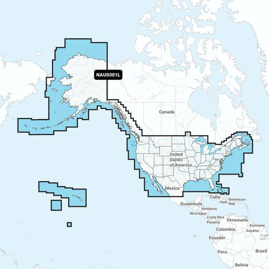 Navionics NAUS001L - U.S.  Coastal Canada - Navionics+ [010-C1366-30] - Twin Screws Marine Service