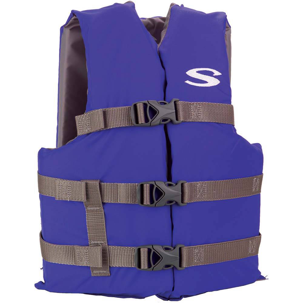 Stearns Youth Classic Vest Life Jacket - 50-90lbs - Blue/Grey [2159360] - Twin Screws Marine Service