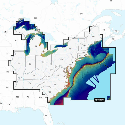 Navionics Platinum+ NPUS007R - U.S. East [010-C1370-40] - Twin Screws Marine Service