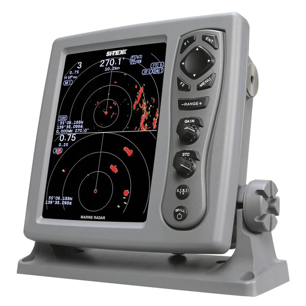 SI-TEX 8.5" Color LCD Radar w/4kW Output - 1/16-36nm Range - 25" Radome [T-941A] - Twin Screws Marine Service