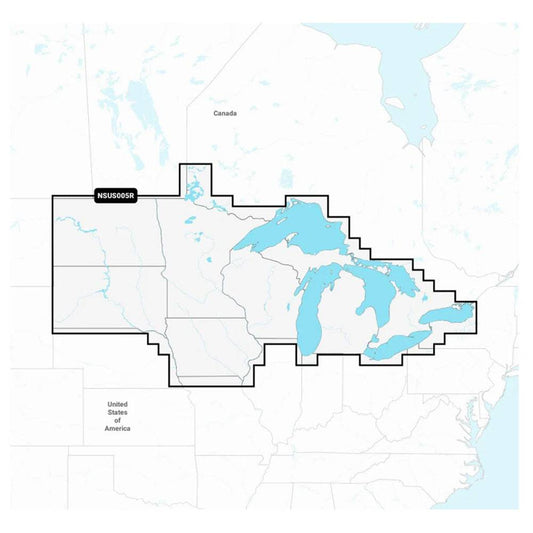 Garmin Navionics+ NSUS005R U.S. North  Great Lakes [010-C1289-20] - Twin Screws Marine Service