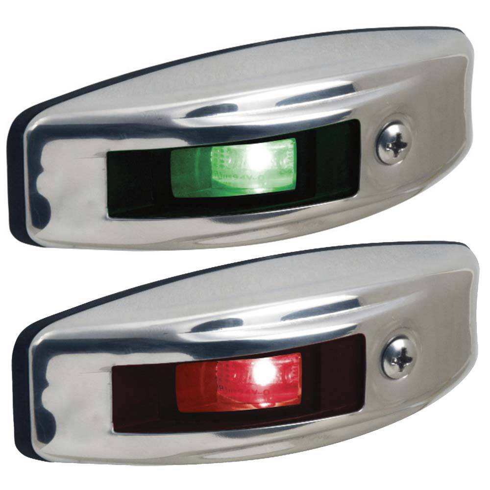 Perko 12V LED Side Light - Stainless Steel [0618000STS] - Twin Screws Marine Service