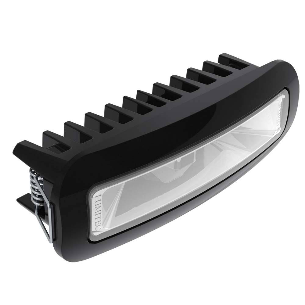 Lumitec Capri3 Spreader Light - White Non-Dimming - Black Housing [101728] - Twin Screws Marine Service