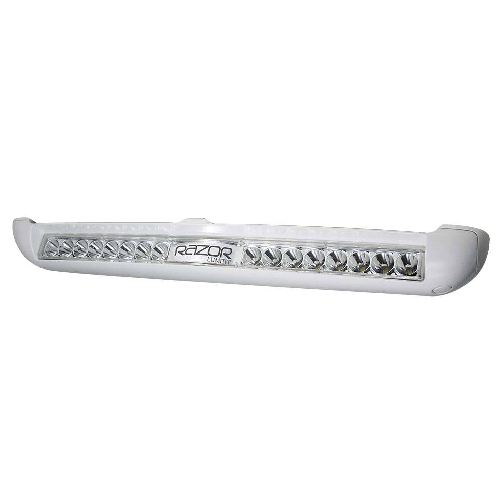 Lumitec Razor Light Bar - Spot - White Housing w/Inverted Logo Flush Mount [101603] - Twin Screws Marine Service