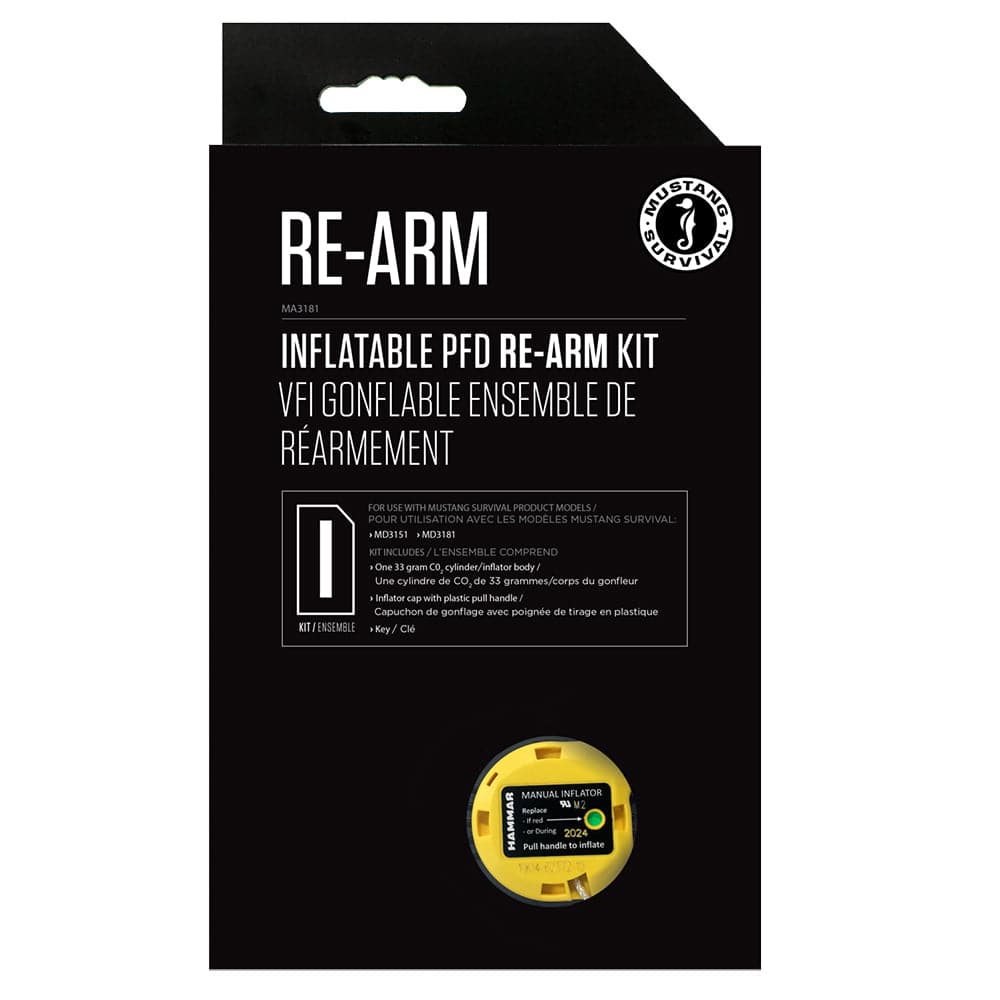 Mustang Re-Arm Kit I 33g Hammar - Manual [MA3181-0-0-101] - Twin Screws Marine Service