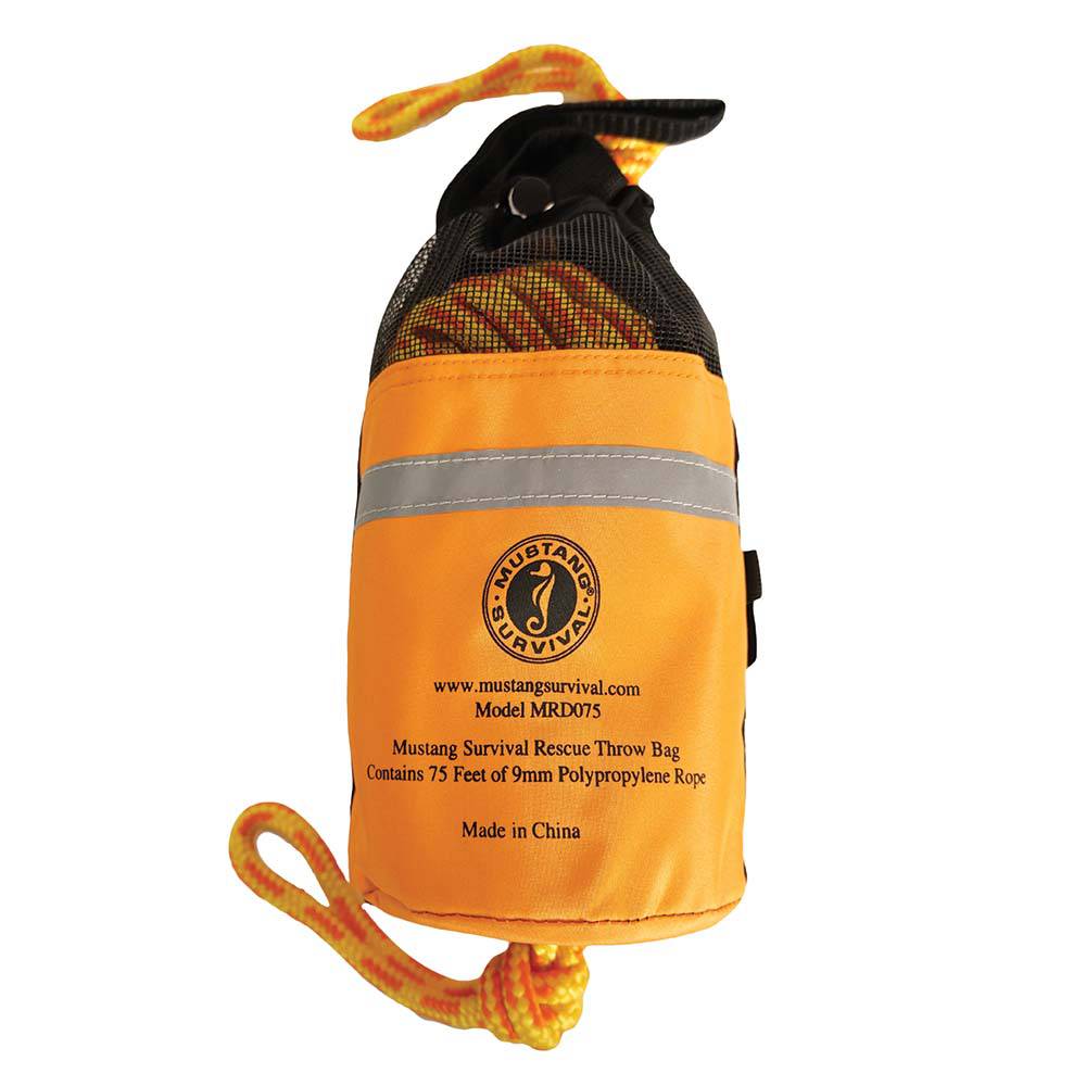 Mustang Throw Bag - 75 Rope [MRD075-0-0-215] - Twin Screws Marine Service