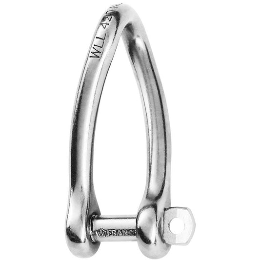 Wichard Captive Pin Twisted Shackle - Diameter 5mm - 3/16" [01422] - Twin Screws Marine Service