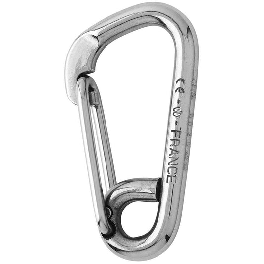 Wichard Asymmetric Carbine Hook - Length 120mm - 15/32" [02327] - Twin Screws Marine Service