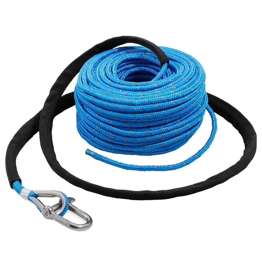 TRAC Outdoors Anchor Rope - 3/16" x 100 w/SS Shackle [69080] - Twin Screws Marine Service