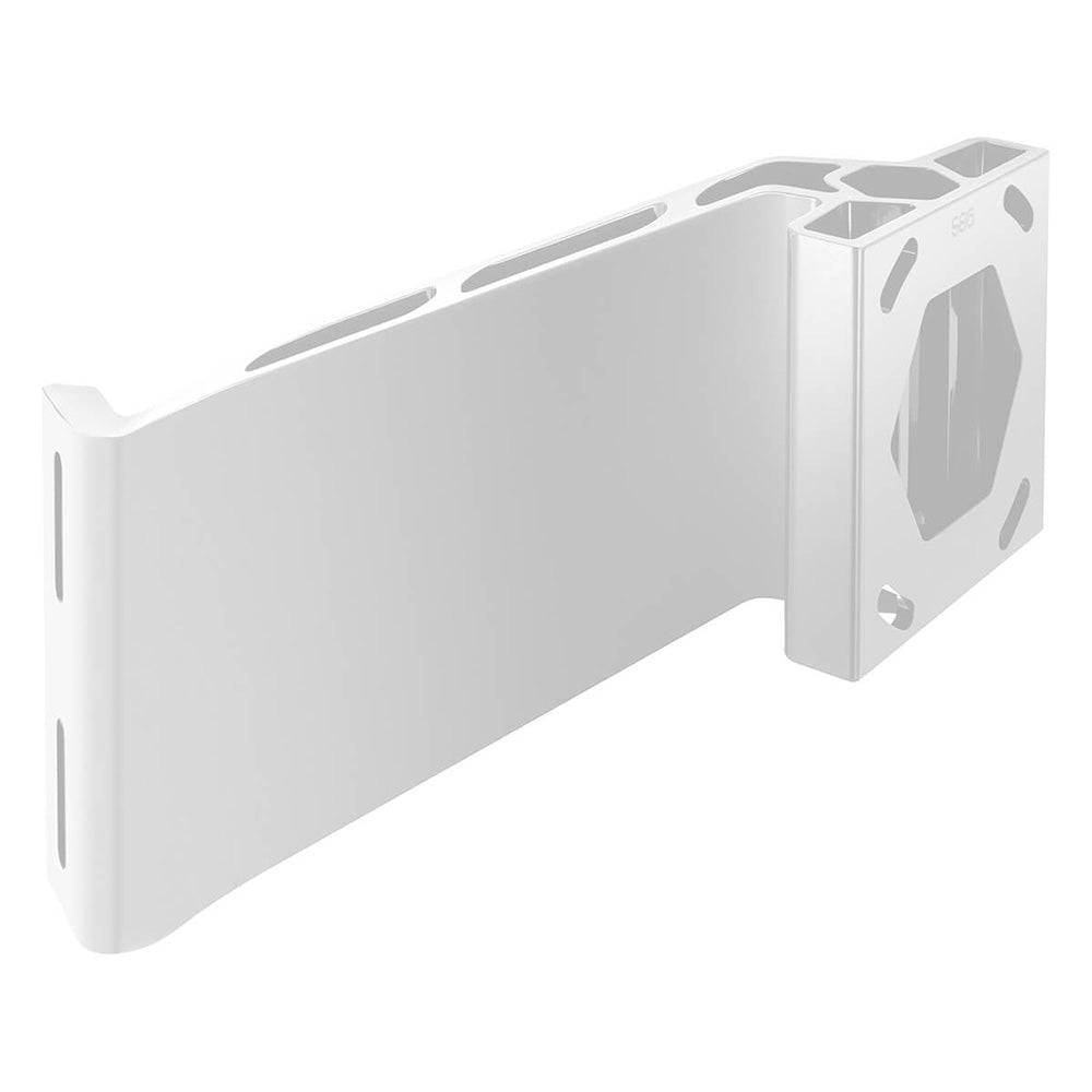 Minn Kota Raptor Jack Plate Adapter Bracket - Starboard - 8" Setback - 6" Rise - White [1810386] - Twin Screws Marine Service