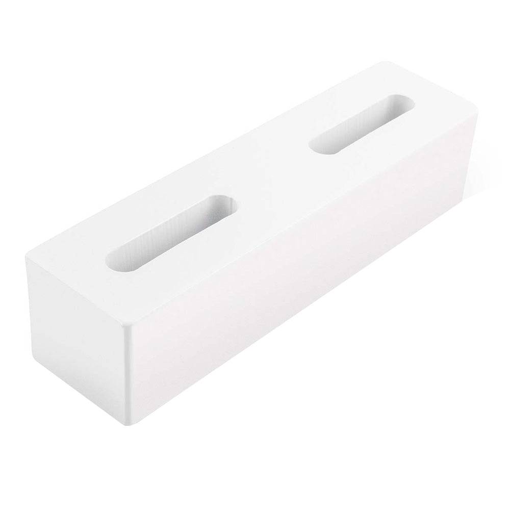 Minn Kota Raptor Adapter Bracket 2" Spacer - White [1810357] - Twin Screws Marine Service