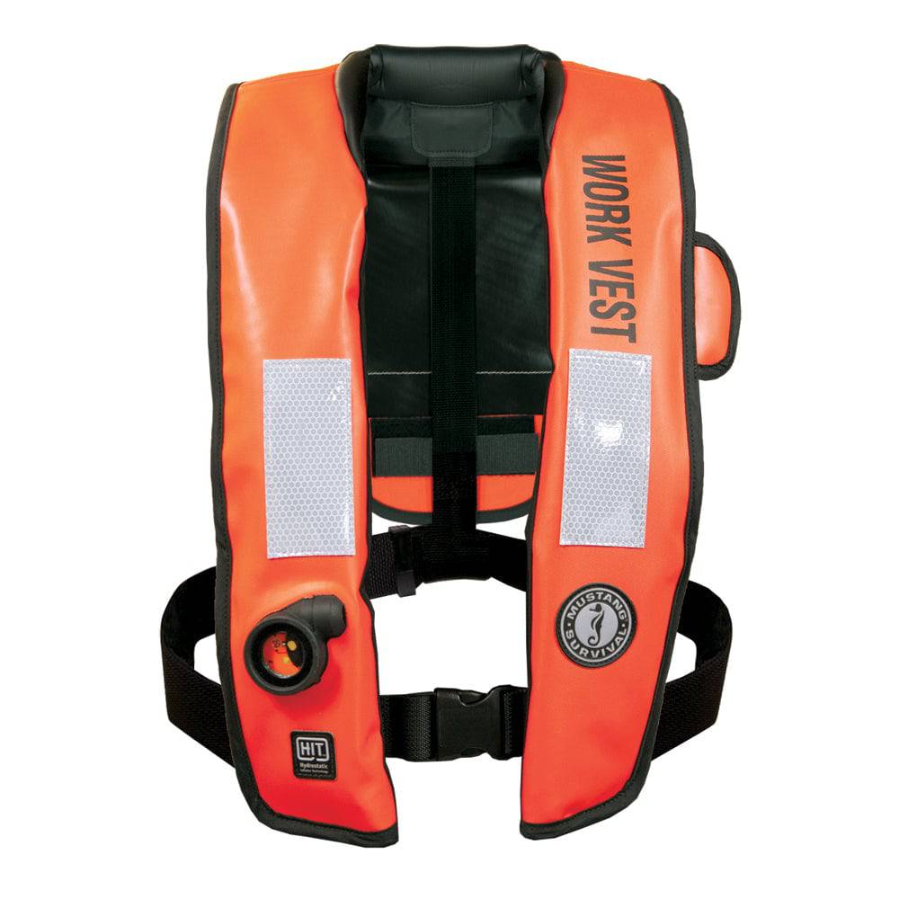 Mustang HIT Inflatable Work Vest - Orange - Automatic/Manual [MD318802-2-0-202] - Twin Screws Marine Service