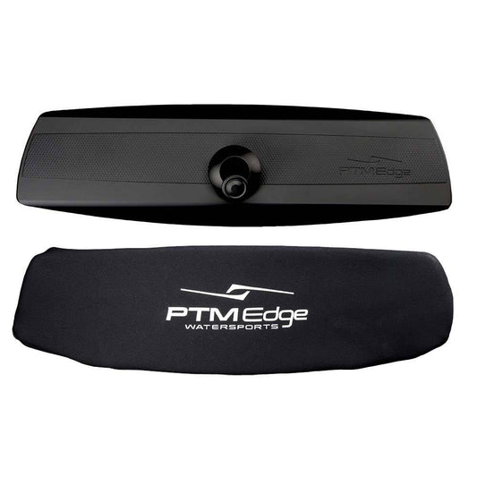 PTM Edge VR-140 Elite Mirror  Cover Combo - Black [P12848-100BK-MS] - Twin Screws Marine Service