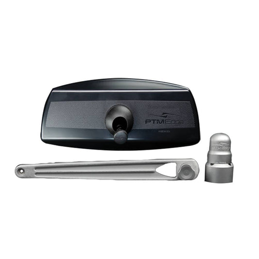 PTM Edge UCX-17 PRO Pontoon Mirror/Bracket Kit - Silver [P13157-170TEBCL] - Twin Screws Marine Service