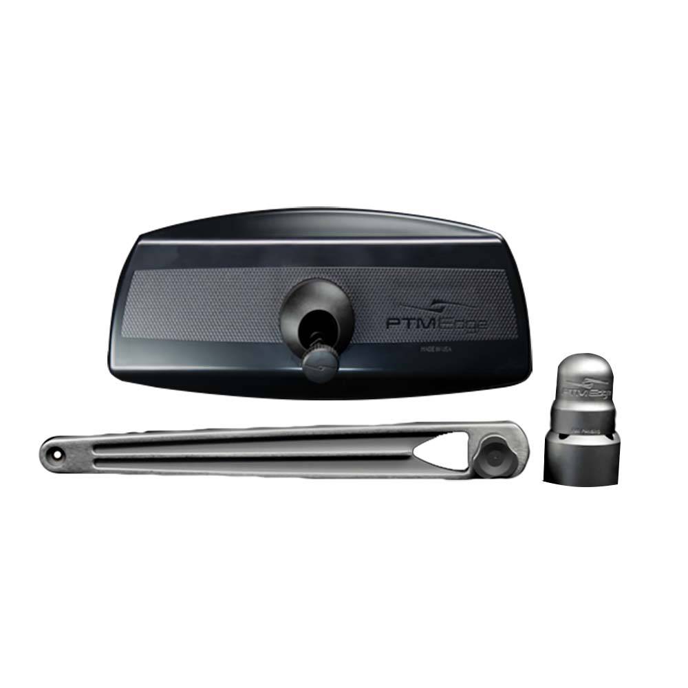 PTM Edge UCX-17 PRO Pontoon Mirror/Bracket Kit - Titanium Grey [P13157-170TEBGR] - Twin Screws Marine Service
