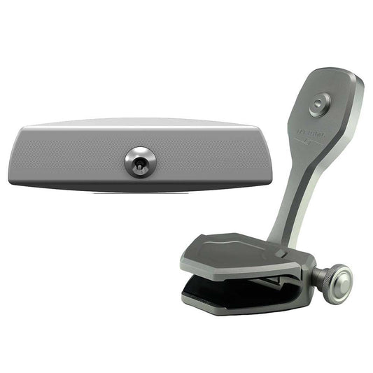 PTM Edge Mirror/Bracket Kit w/VR-140 Elite Mirror  ZXR-300 (Titanium Grey) [P12848-1300TEBGR] - Twin Screws Marine Service