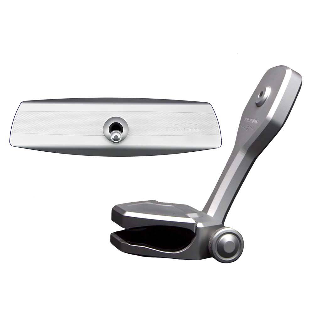 PTM Edge Mirror/Bracket Kit w/VR-140 Elite Mirror  ZXR-320 (Silver) [P12848-1320TEBCL] - Twin Screws Marine Service