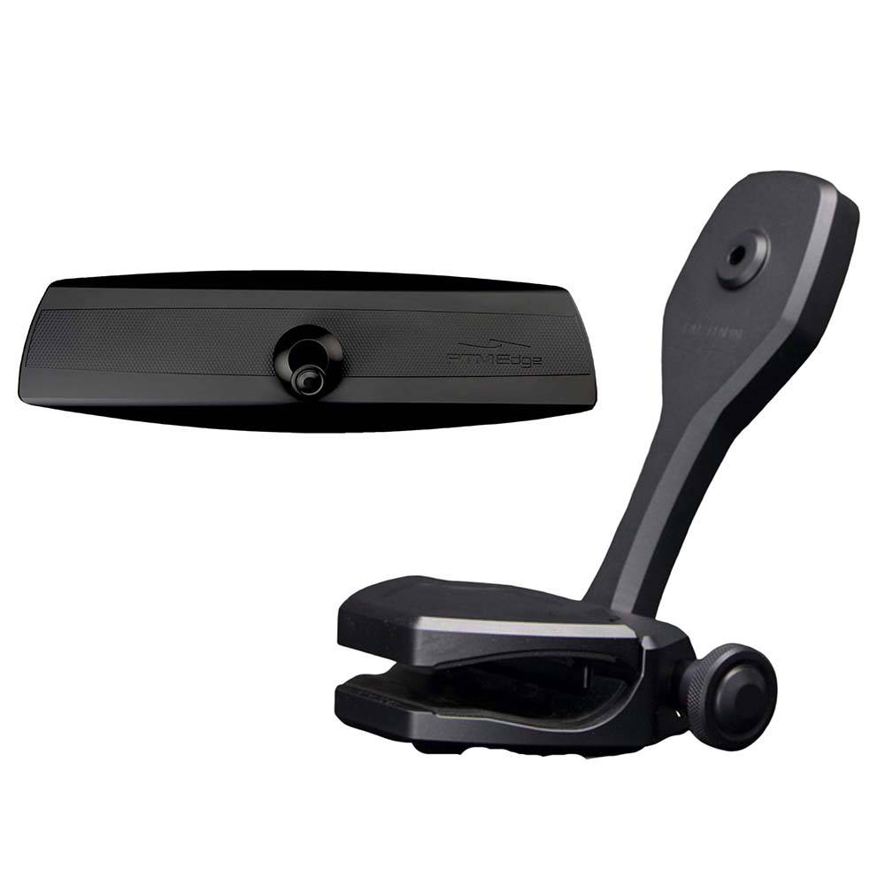 PTM Edge Mirror/Bracket Kit w/VR-140 Elite Mirror  ZXR-320 (Black) [P12848-1320TEBBK] - Twin Screws Marine Service