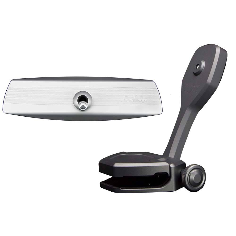PTM Edge Mirror/Bracket Kit w/VR-140 Elite Mirror  ZXR-360 (Titanium Grey) [P12848-1360TEBGR] - Twin Screws Marine Service