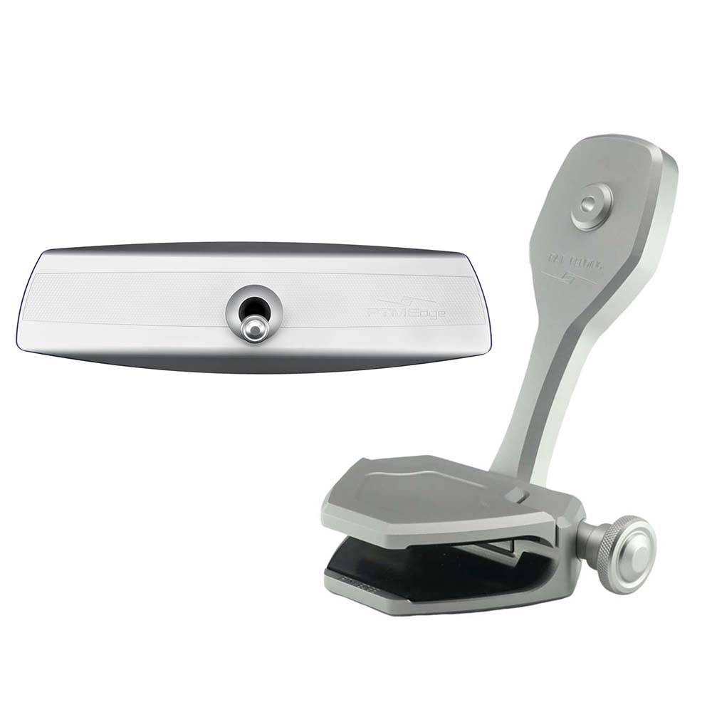 PTM Edge Mirror/Bracket Kit w/VR-140 Elite Mirror  ZXR-361 (Silver) [P12848-1361TEBCL] - Twin Screws Marine Service