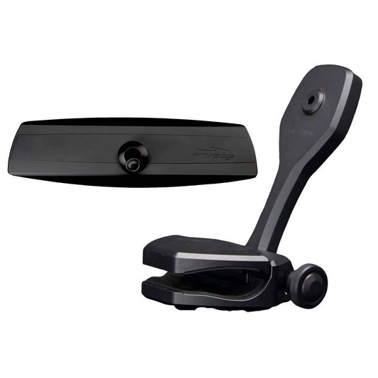 PTM Edge Mirror/Bracket Kit w/VR-140 Elite Mirror  ZXR-361 (Black) [P12848-1361TEBBK] - Twin Screws Marine Service