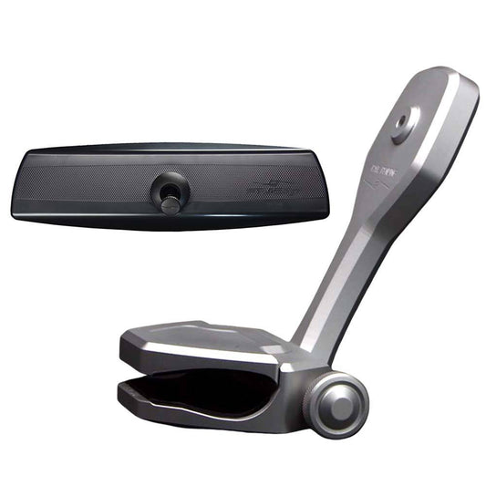 PTM Edge Mirror/Bracket Kit w/VR-140 PRO Mirror  ZXR-320 (Silver) [P12848-2320TEBCL] - Twin Screws Marine Service