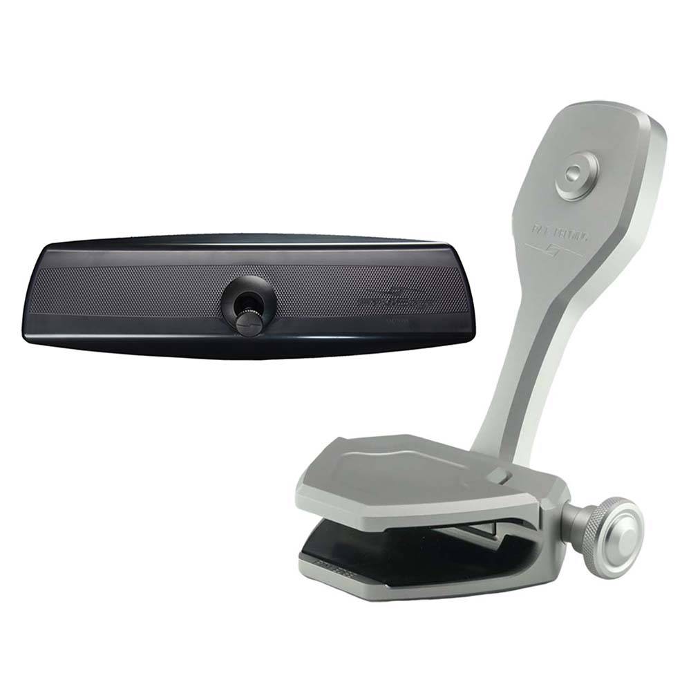 PTM Edge Mirror/Bracket Kit w/VR-140 PRO Mirror  ZXR-360 (Silver) [P12848-2360TEBCL] - Twin Screws Marine Service