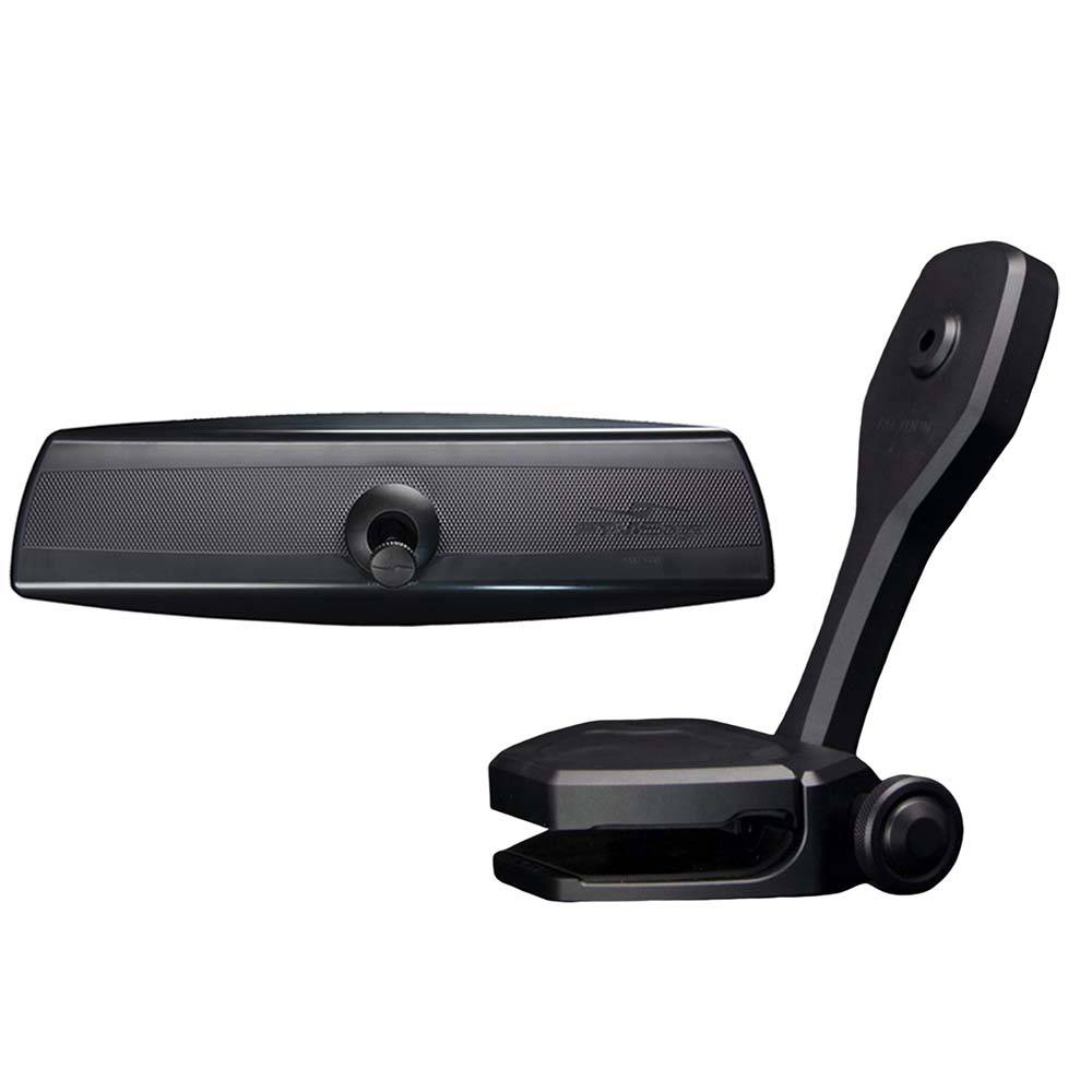 PTM Edge Mirror/Bracket Kit w/VR-140 PRO Mirror  ZXR-360 (Black) [P12848-2360TEBBK] - Twin Screws Marine Service
