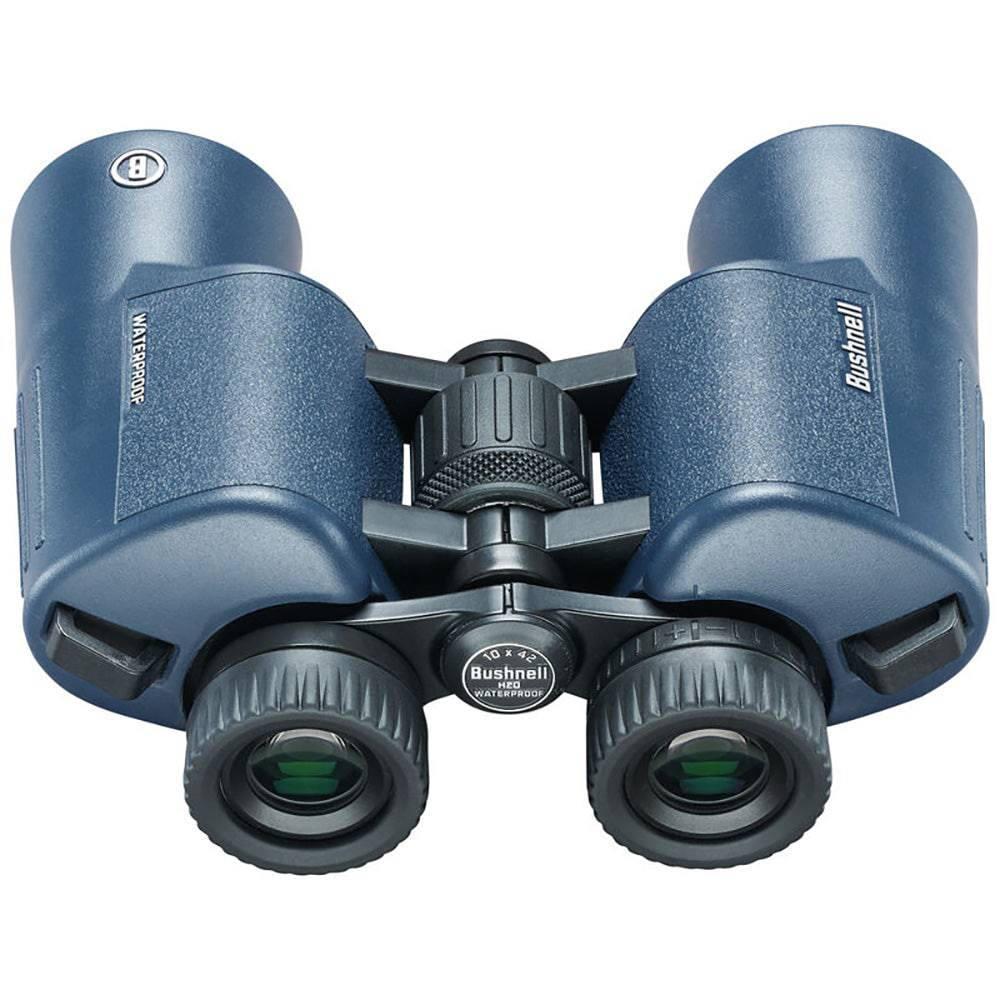 Bushnell 12x42mm H2O Binocular - Dark Blue Porro WP/FP Twist Up Eyecups [134212R] - Twin Screws Marine Service