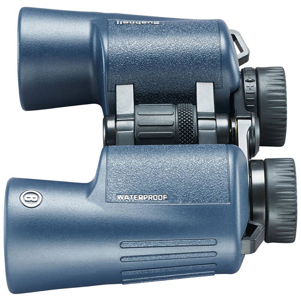 Bushnell 12x42mm H2O Binocular - Dark Blue Porro WP/FP Twist Up Eyecups [134212R] - Twin Screws Marine Service