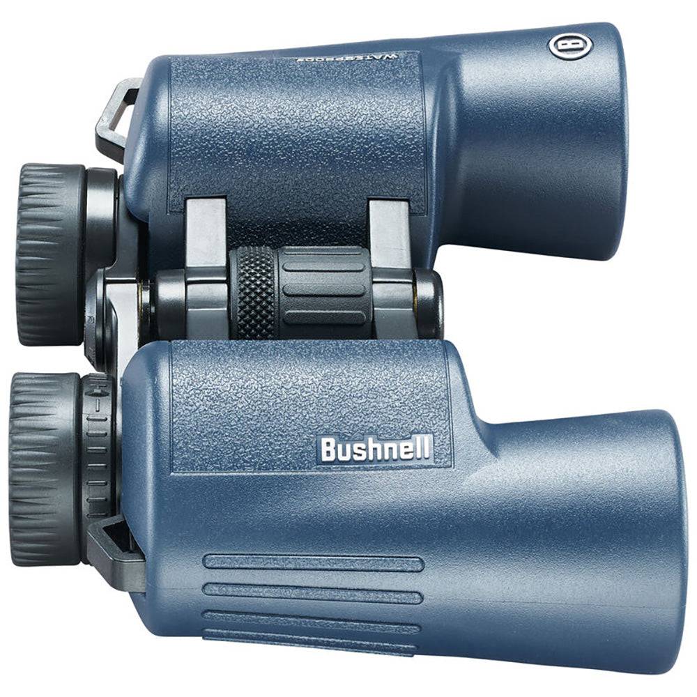 Bushnell 12x42mm H2O Binocular - Dark Blue Porro WP/FP Twist Up Eyecups [134212R] - Twin Screws Marine Service
