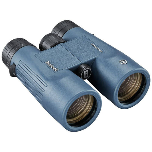 Bushnell 10x42mm H2O Binocular - Dark Blue Roof WP/FP Twist Up Eyecups [150142R] - Twin Screws Marine Service