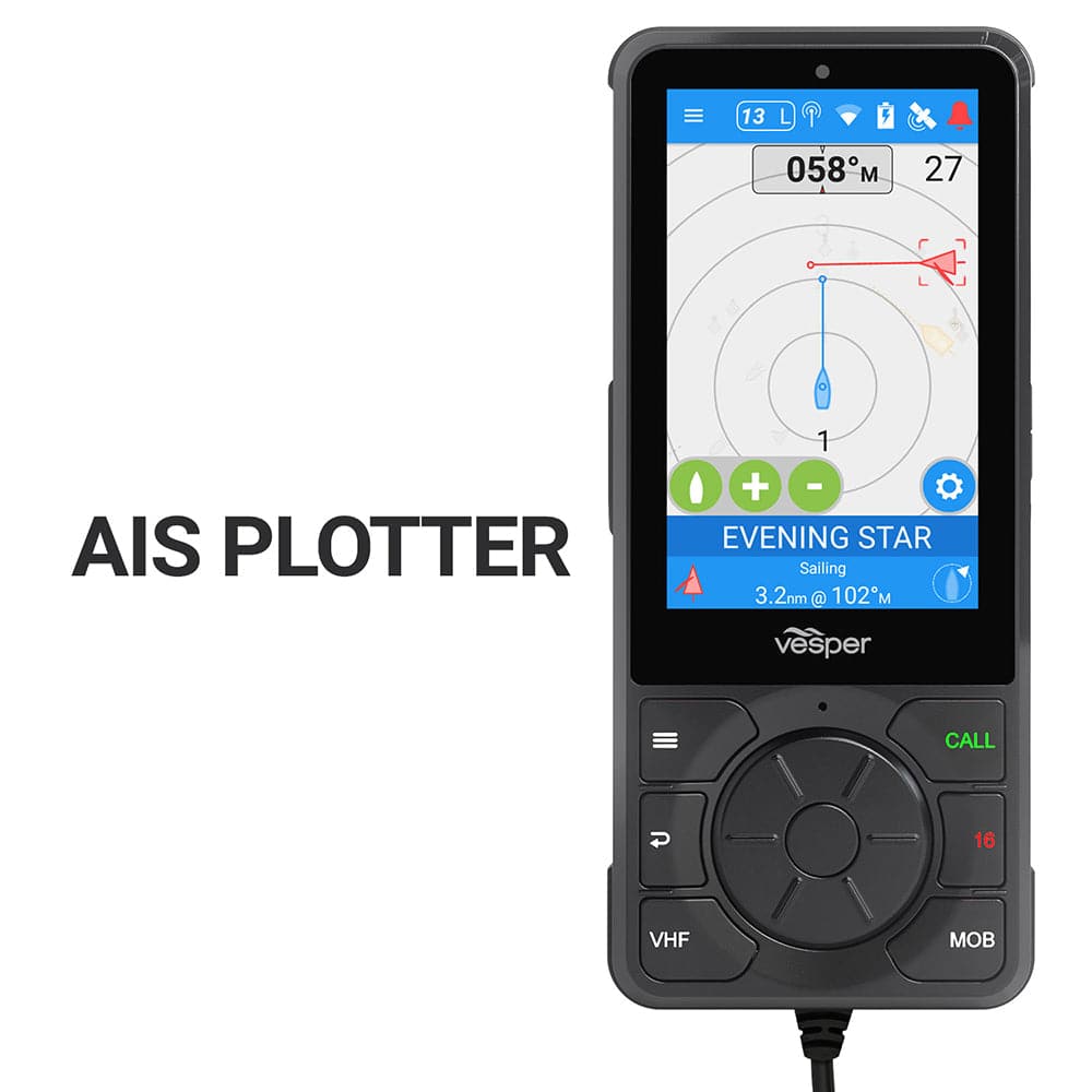 Vesper Cortex H1 Tethered Handset w/Non-Powered Cradle [010-02816-00] - Twin Screws Marine Service