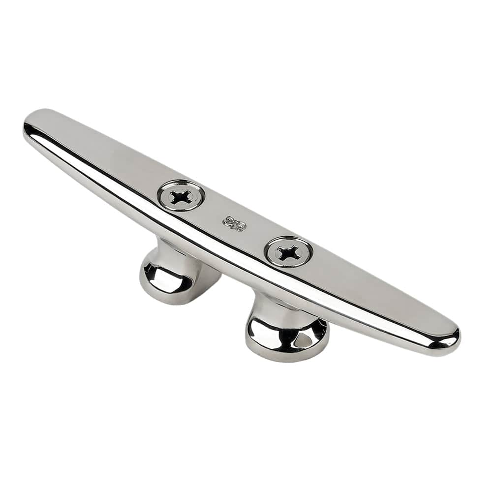 Schaefer Stainless Steel Cleat - 8" [60-200] - Twin Screws Marine Service