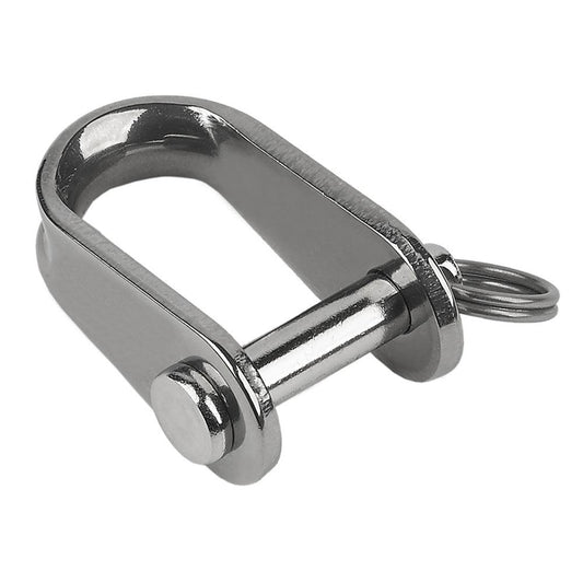 Schaefer Stamped "D" Shackle - 1/4" [93-21] - Twin Screws Marine Service