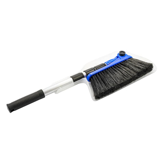 Camco RV Broom  Dustpan - Bilingual [43623] - Twin Screws Marine Service