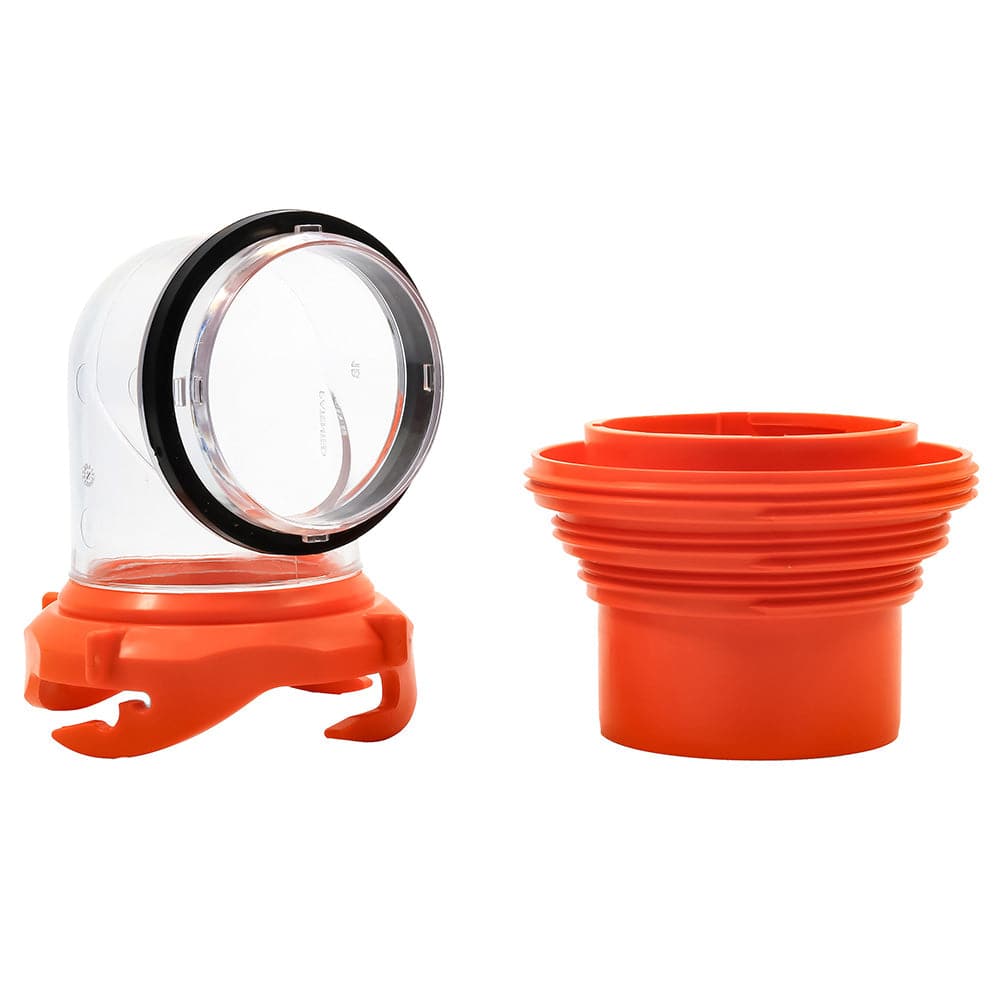 Camco RhinoFLEX Elbow  4 In 1 Adapter w/Swivel Bayonet Fitting [39736] - Twin Screws Marine Service