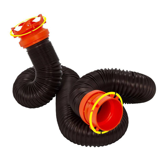 Camco RhinoFLEX 10 Sewer Hose Extension w/Swivel Bayonet  Lug [39764] - Twin Screws Marine Service