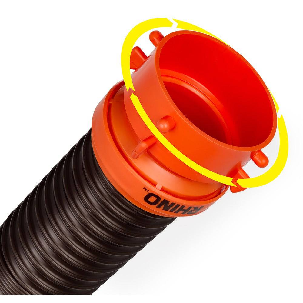 Camco RhinoFLEX 5 Sewer Hose Extension w/Swivel Bayonet  Lug [39765] - Twin Screws Marine Service