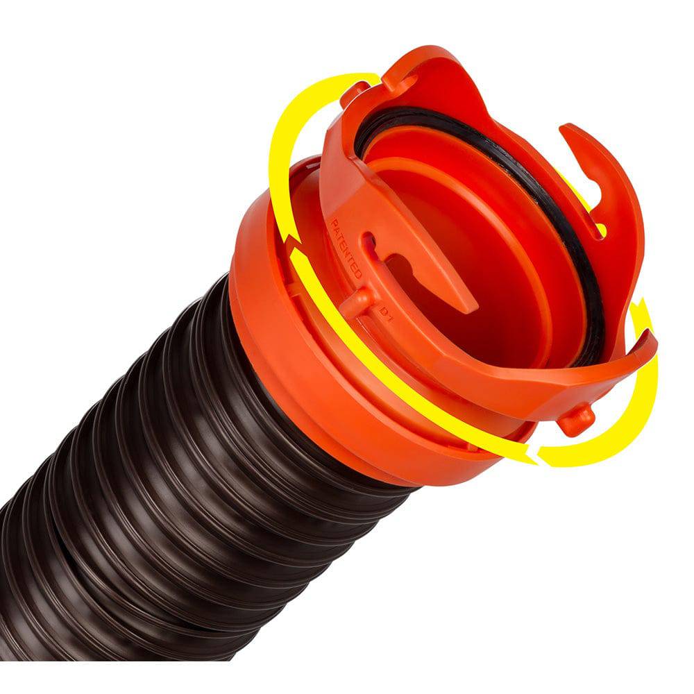 Camco RhinoFLEX 5 Sewer Hose Extension w/Swivel Bayonet  Lug [39765] - Twin Screws Marine Service