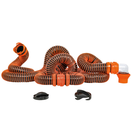 Camco RhinoEXTREME 20 Sewer Hose Kit w/4 In 1 Elbow Caps [39867] - Twin Screws Marine Service