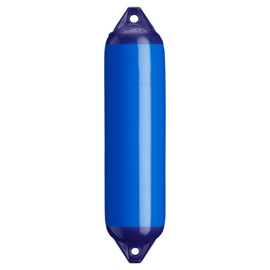 Polyform F-1 Twin Eye Fender 6" x 24" - Blue [F-1-BLUE] - Twin Screws Marine Service