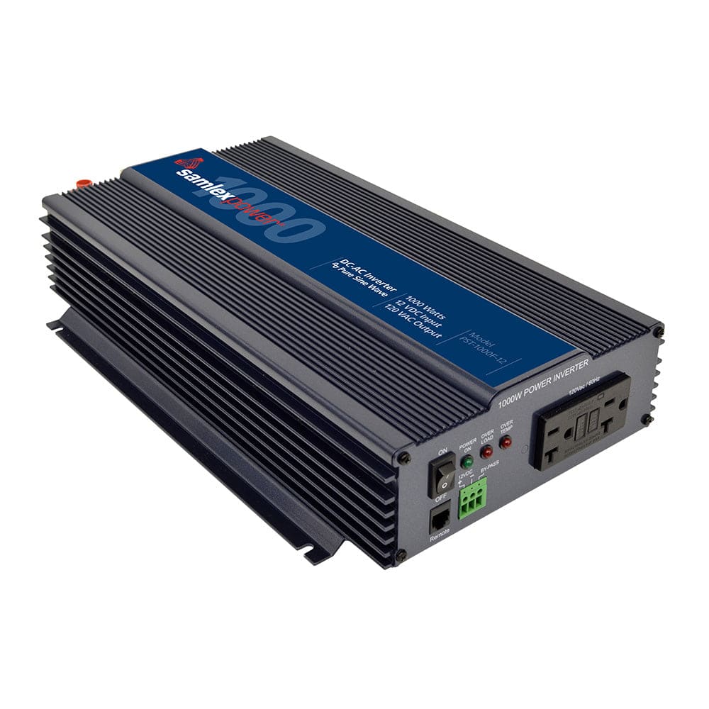 Samlex PST-1000F-12 1000W Pure Sine Wave Inverter - 12V Input 120VAC Output [PST-1000F-12] - Twin Screws Marine Service