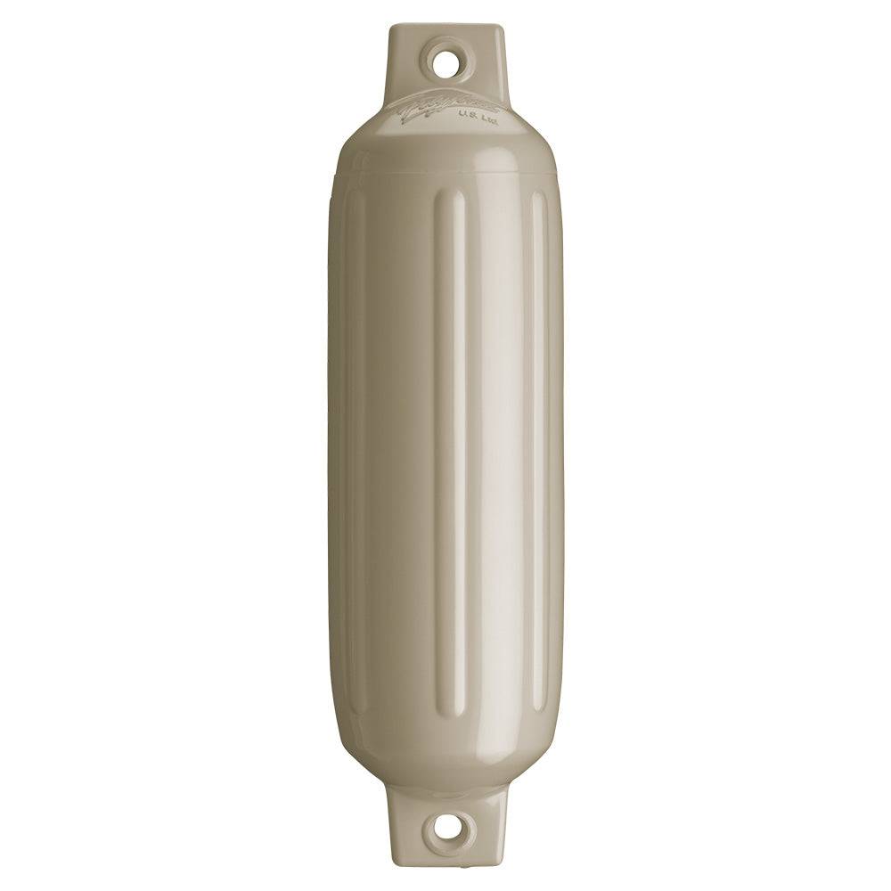 Polyform G-2 Twin Eye Fender 4.5" x 15.5" - Sand [G-2-SANDWO] - Twin Screws Marine Service