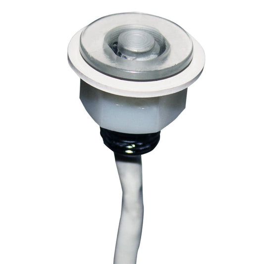 Shadow-Caster Round Accent Light RGB Clear Polycarbonate Housing [SCM-RAL-RGB-0.5] - Twin Screws Marine Service