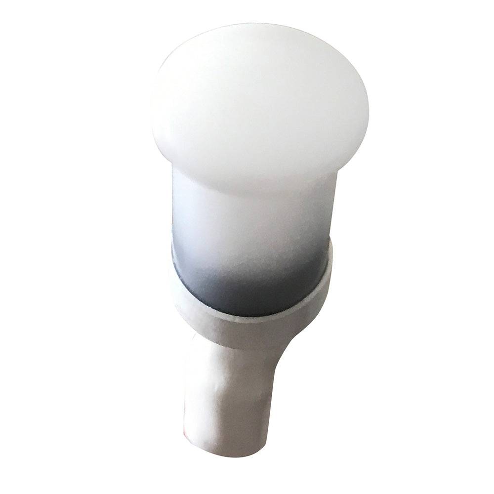 Shadow-Caster Round Accent Light RGB Diffused White Polymer Housing [SCM-RAL-RGB-0.4-PW] - Twin Screws Marine Service